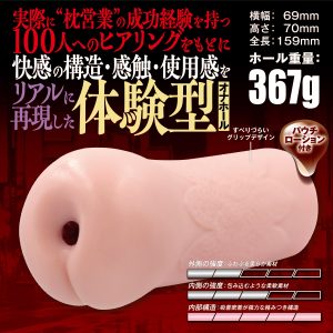 「Z李×枕営業成功者100人」体験調査データから生まれた伝説名器をリアル再現 [日本製][オナホ]